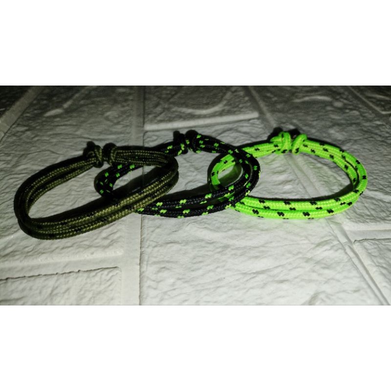 GELANG TALI PRIA WANITA COUPLE PERUSIK SLIDING KNOT SIMPEL HOME MADE