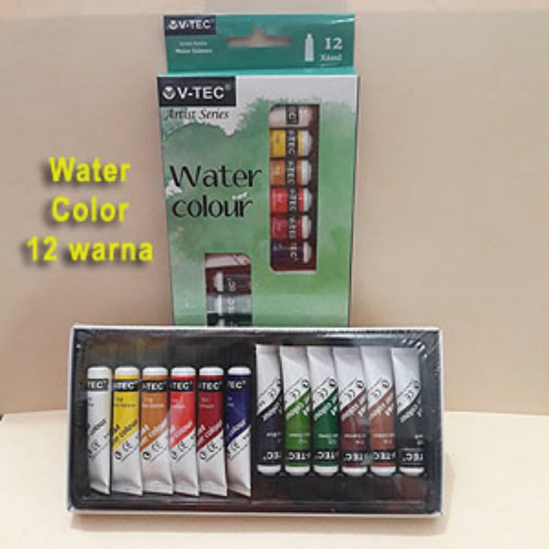 

Water Color 12 Warna / Cat Air