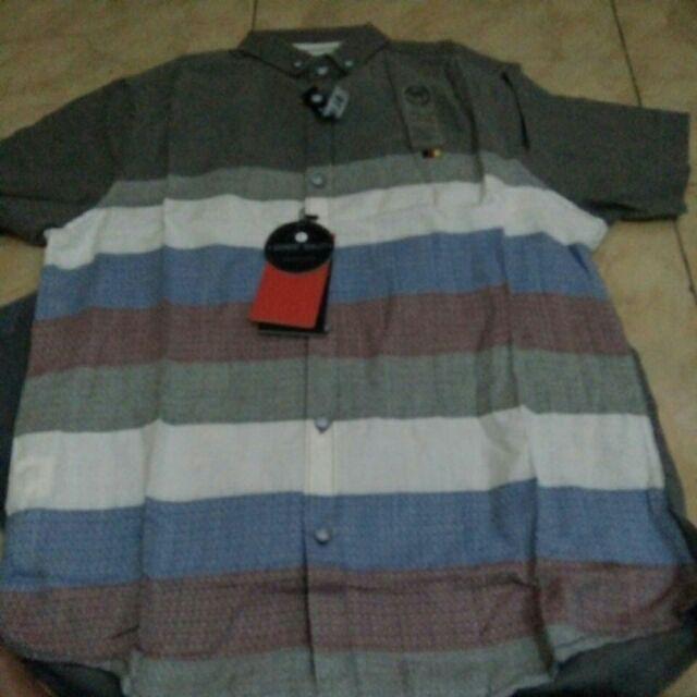 K095 Kemeja Katun Slimfit Kasual Pantai Batik Songket Pria , Baju Cowok , Hem Pria