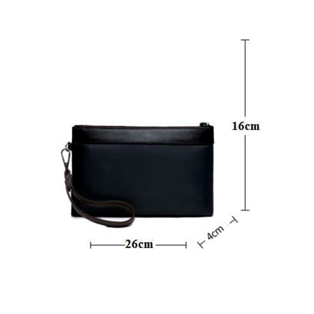 Clutch Tangan Pria  Nylon - Black