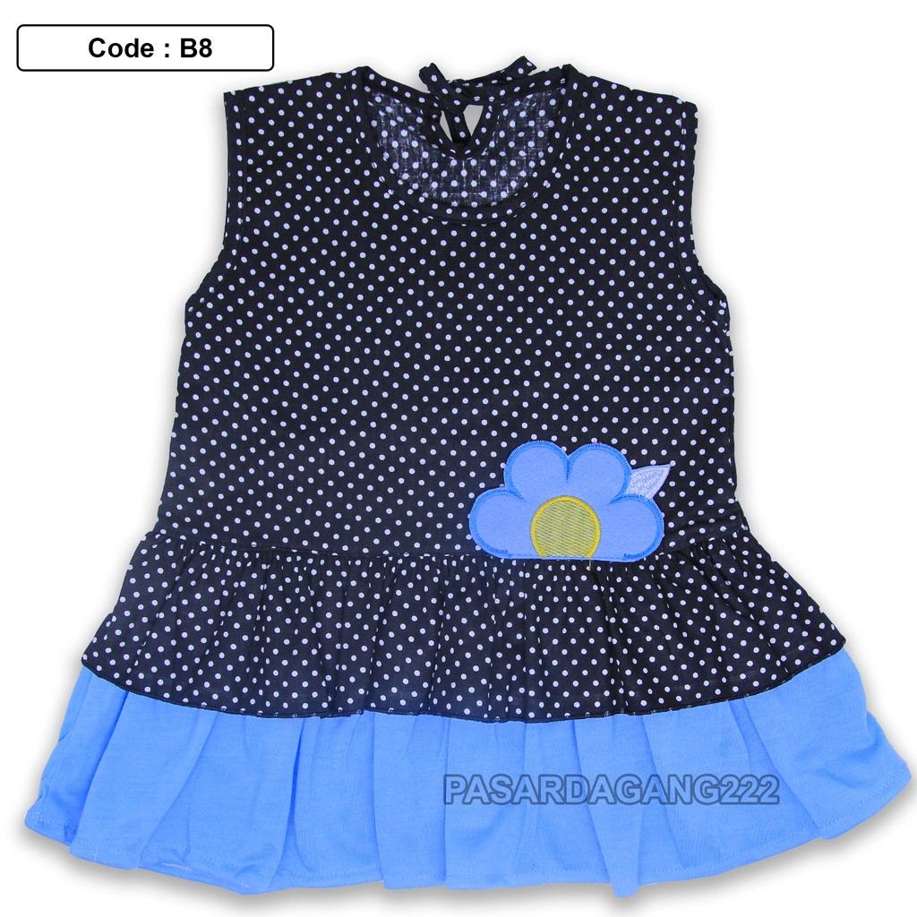 DRESS ANAK PEREMPUAN FLOWER B8