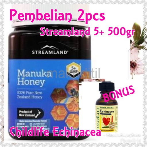 

Manuka Honey Streamland UMF 5+ 500gr