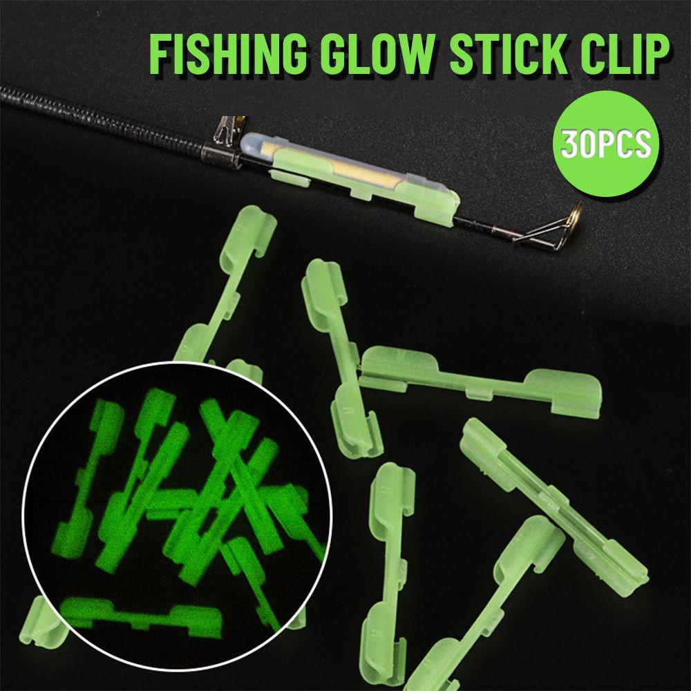 Top 30pcs Klip Tongkat glow Pancing Berguna Lampu Malam Neon light sticks