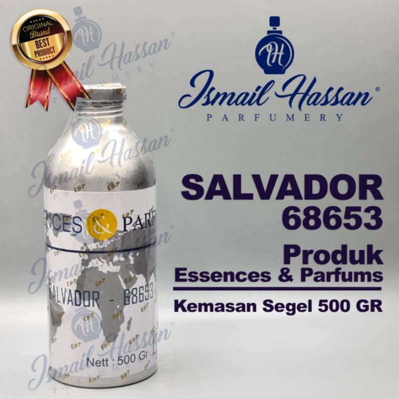 Bibit/Biang Parfum Salvador 68653 (Grade-B)  Produk ESSENCES & PARFUMS Packing Segel 500Gr