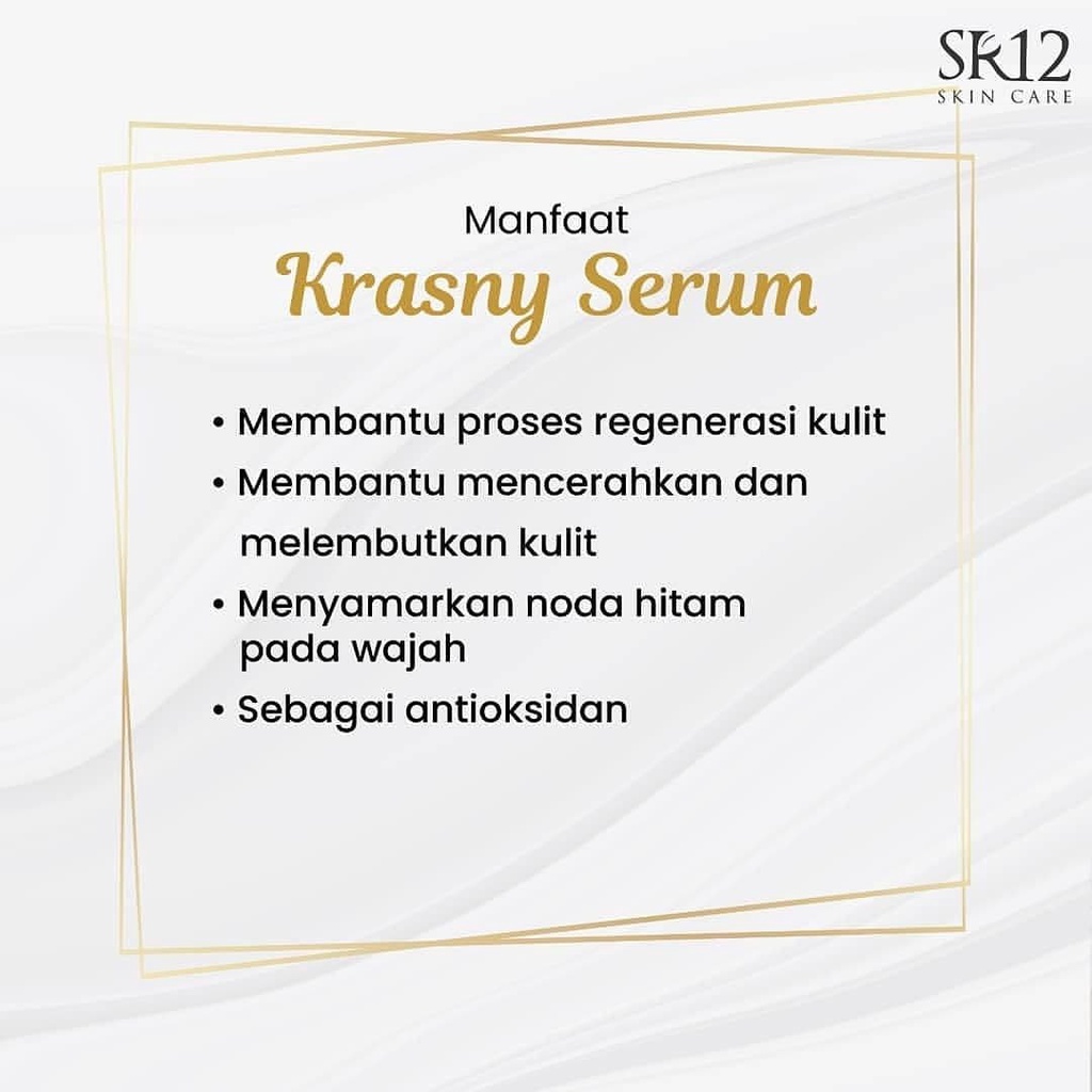 SERUM WAJAH - SERUM MARKISA - KRASNY SERUM 20ml SR12 Melembabkan Kulit Kering Vit C Antioksidan
