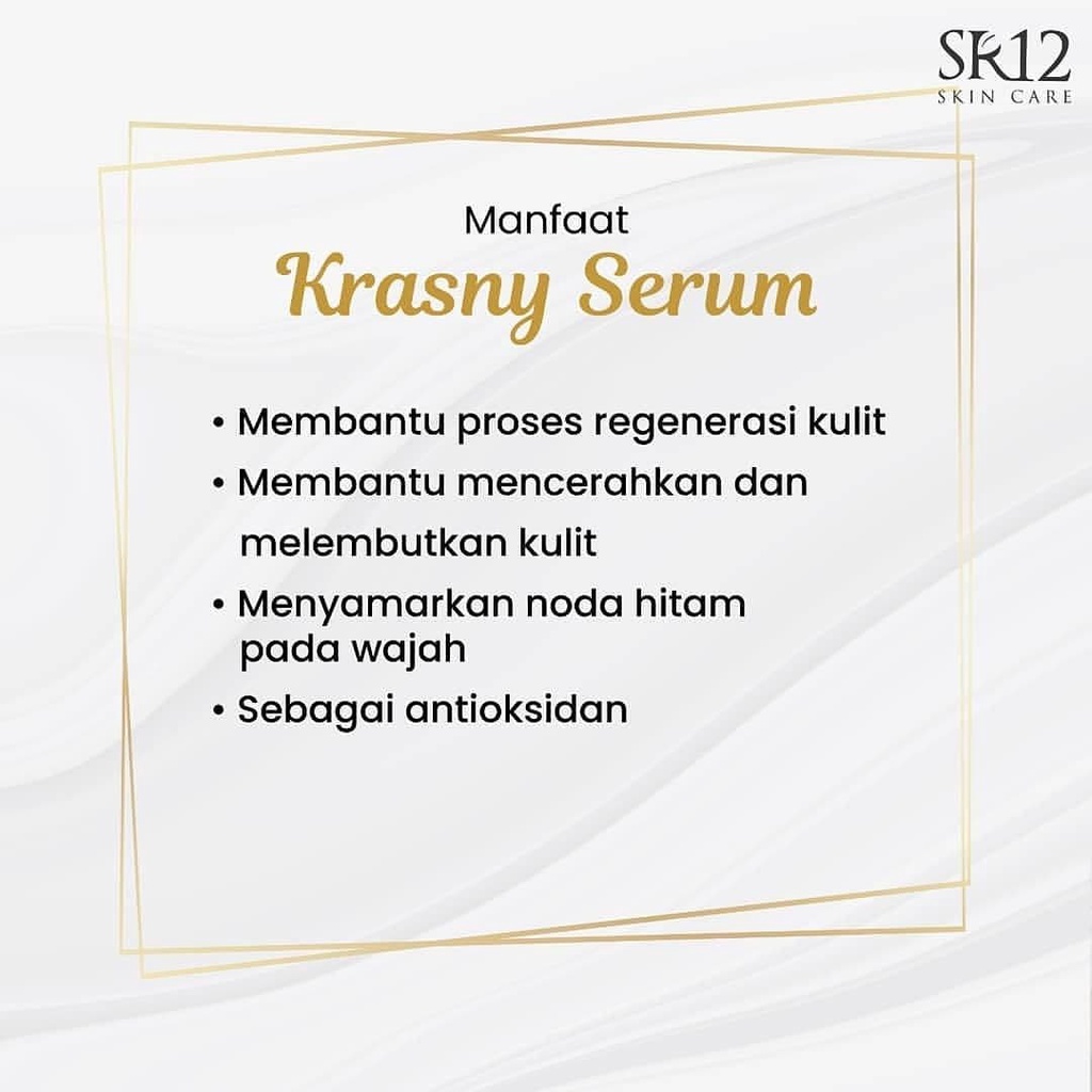 SERUM WAJAH - SERUM MARKISA - KRASNY SERUM 20ml SR12 Melembabkan Kulit Kering Vit C Antioksidan