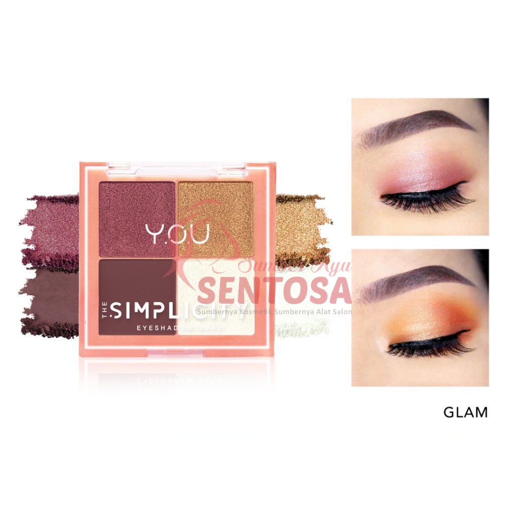 YOU THE SIMPLICITY EYESHADOW QUAD Z 15GR