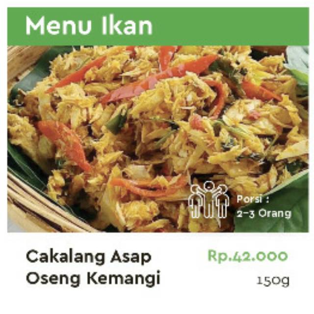 

Cakalang asap kemangi
