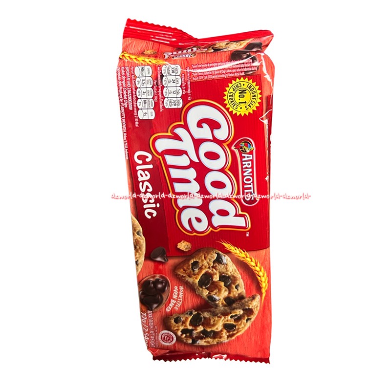 Goodtime 72gr Arnott's Good Time Classic Rainbow Coffee Biskuit Coklat Good Times Rasa Kopi Cokelat Rain Bow Cookies Kukis Choco Chips Chocolate