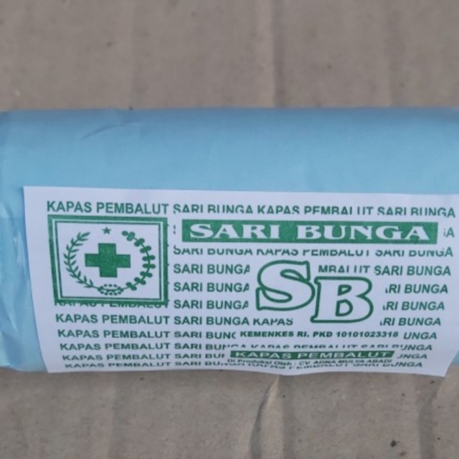 Kapas Pembalut 25 gram gr 25gram 25gr Kasa Serbaguna Sari Bunga