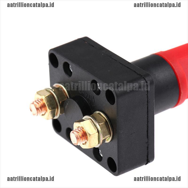 【good】100A Battery Master Disconnect Rotary Cut Off Isolator Kill Switch Car V