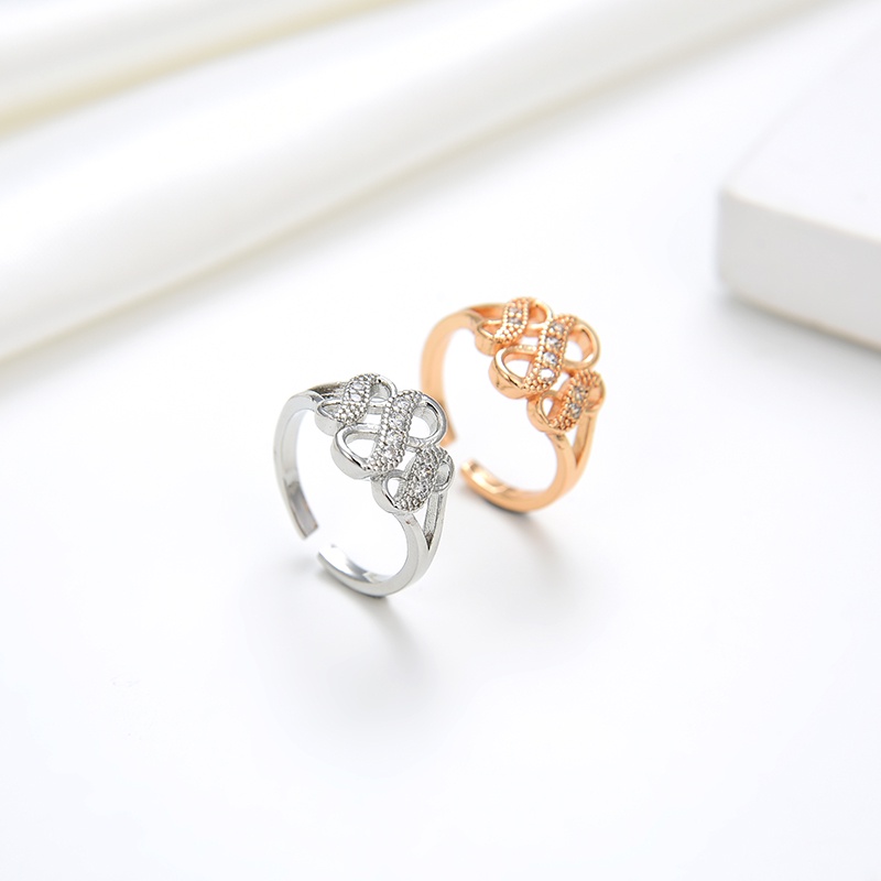 Agate 27J Cincin Titanium Anak Anak Emas Perempuan Laki Laki Insial Kupu Gambar Love Anti Karat Keci