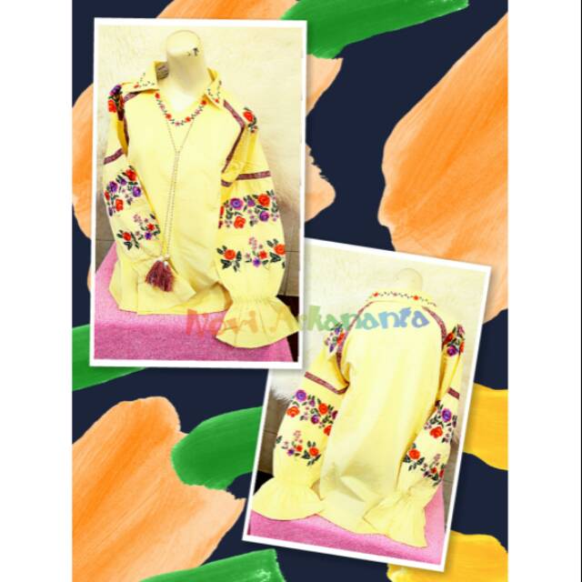 Blouse Bordir Import