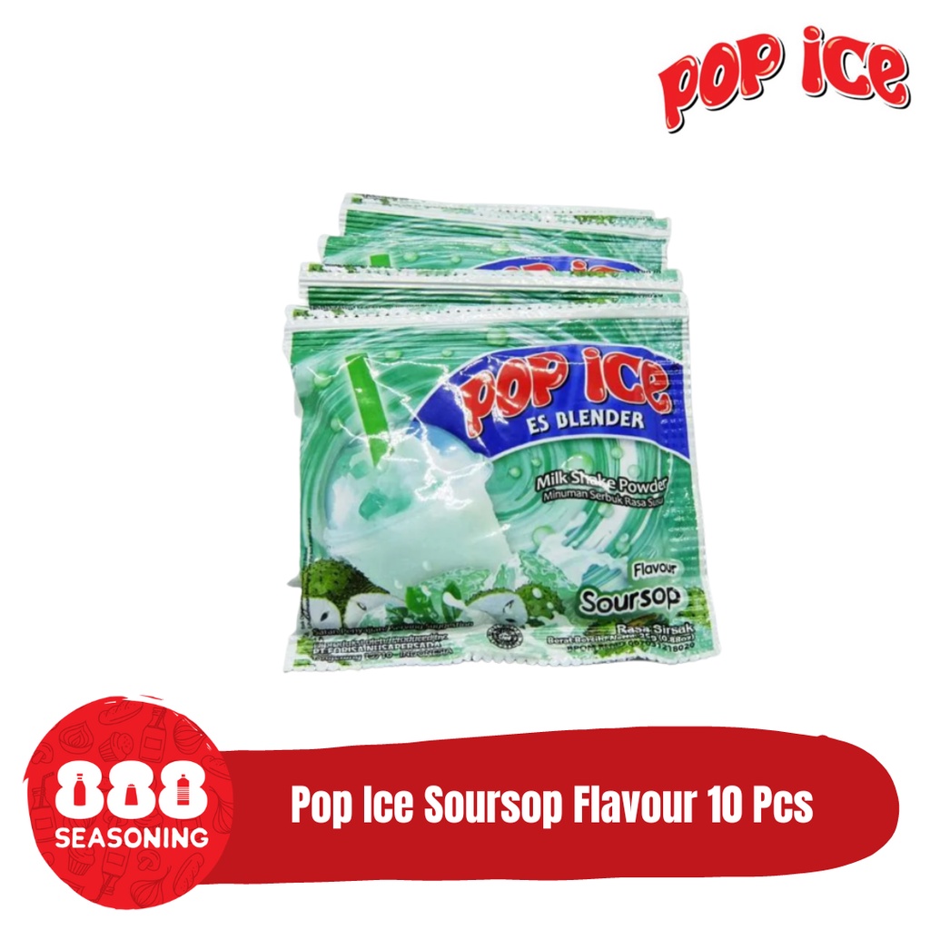 

POP ICE SIRSAK SOURSOP FLAVOUR 10 SACHET