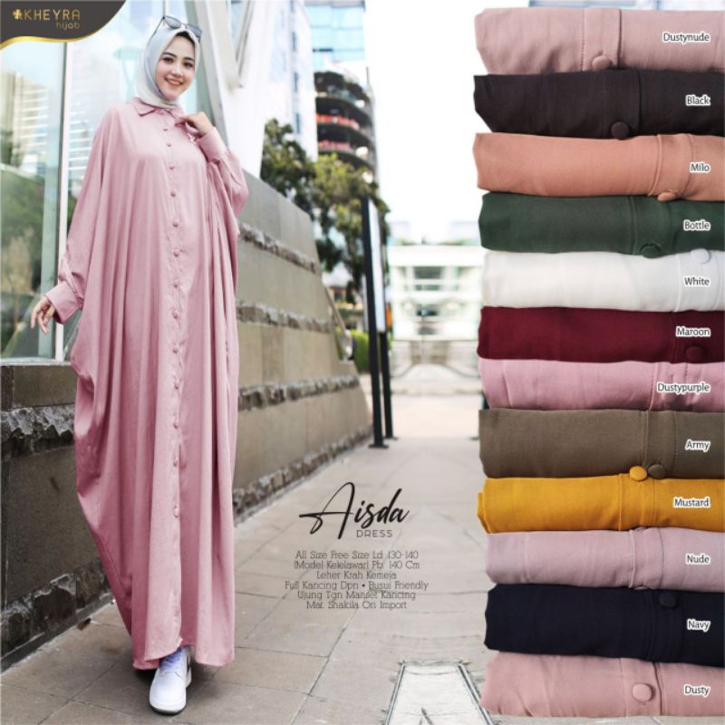AISDA MAXY DRESS KELELAWAR JUMBO BY KHEYRA