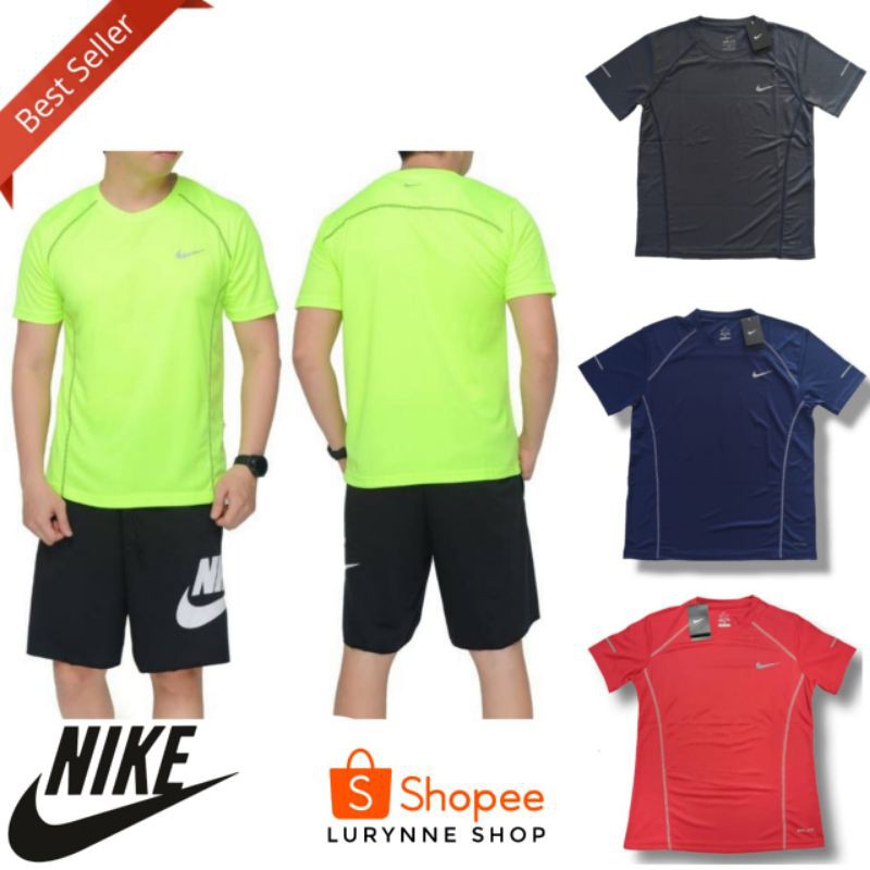 BAJU OLAHRAGA PRIA RUNNING GYM FITNESS IMPORT NIKE