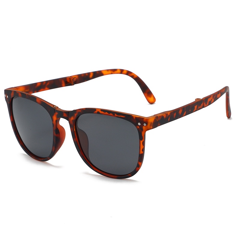 T&amp;Y Kacamata Hitam Wanita Lipat Korea Fashion 6680 Kaca Mata Gaya Pantai Terbaru Bisa di LIPAT Sunglasses Anti UV Wanita Pria  Kacamata