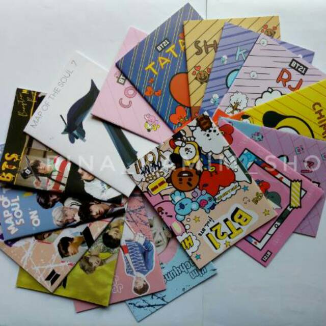 

TURUN HARGA Buku tulis karakter BTS