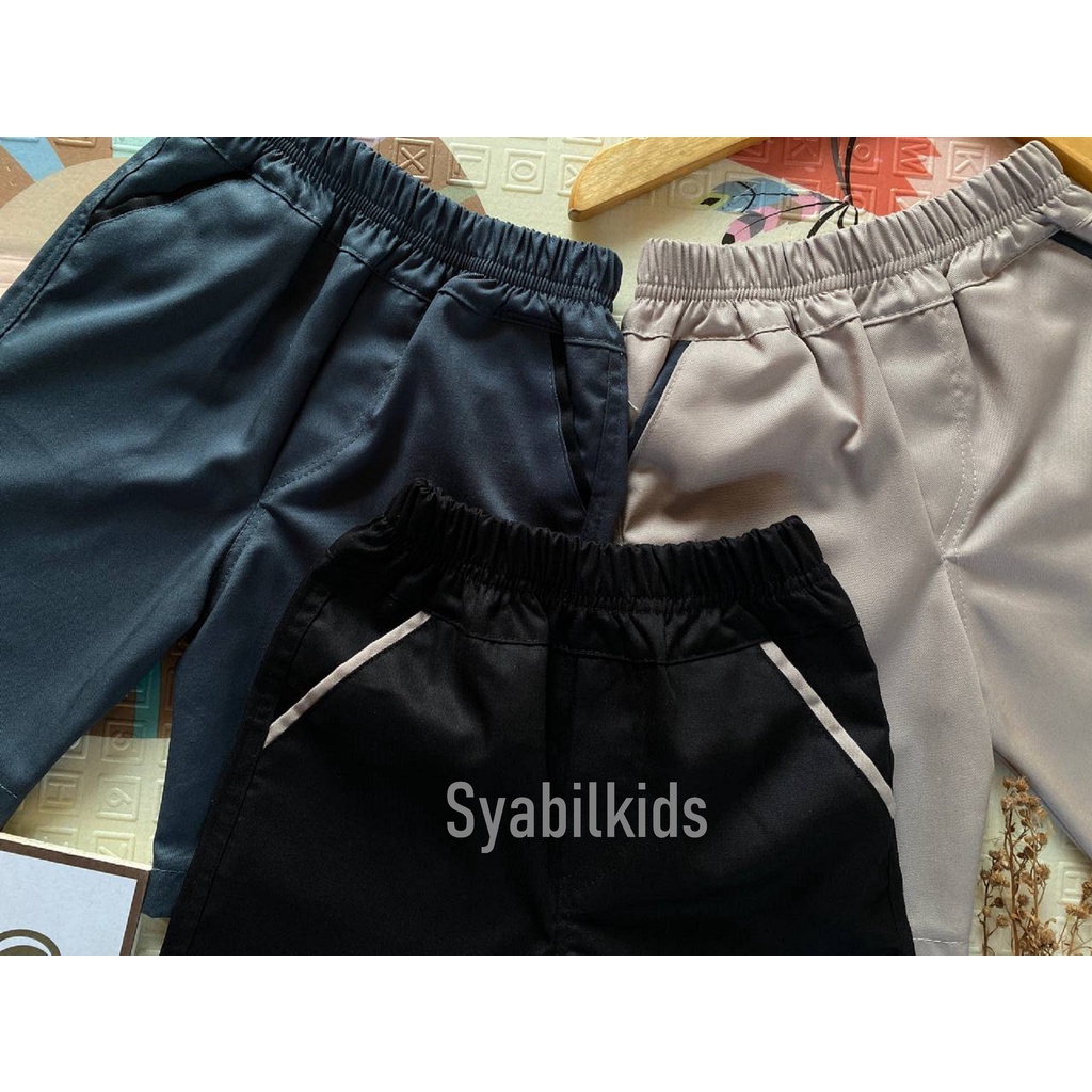 Celana Chinos Pendek Anak Laki-Laki Usia 2-6 tahun