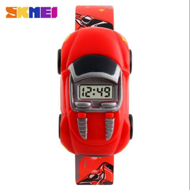 SKMEI Jam Tangan LED Anak - Anak Bentuk Mobil - DG1241