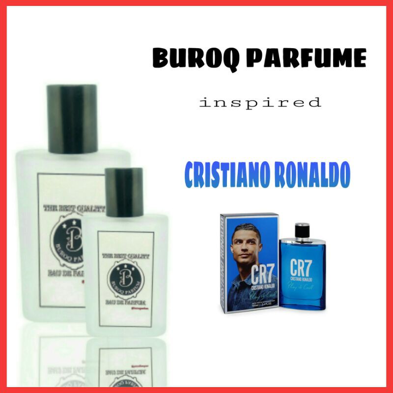 PARFUM PRIA WANGI ELEGAN COCOK BUAT AKTIVITAS OLAHRAGA / NGEGYM RONALDO CR 7 _inspired by BUROQ PARFUM