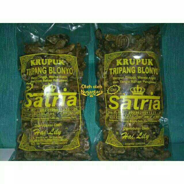 

Kerupuk teripang Satria 200gram