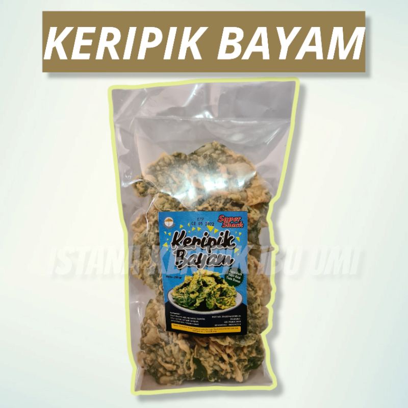 

Keripik Bayam 200 Gr | Istana Keripik Ibu Umi