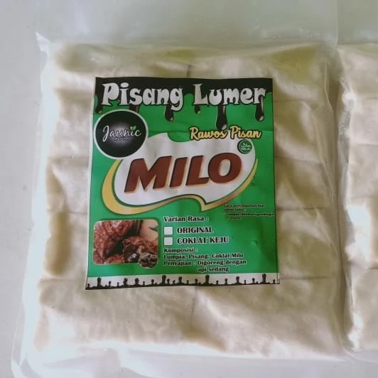 

pisang lumer milo isi 10