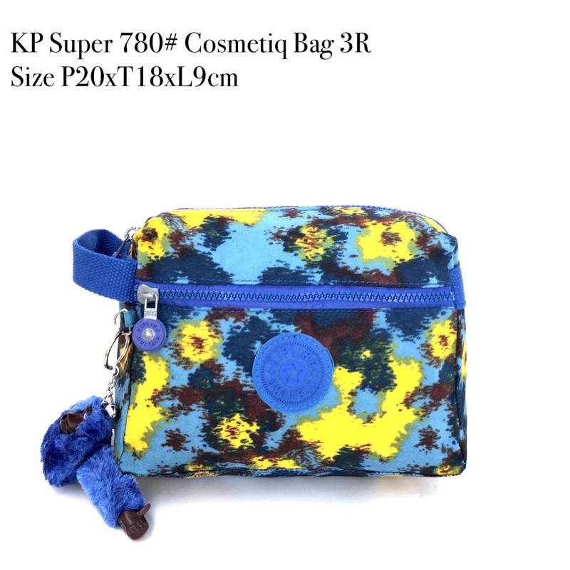 Kosmetik pouch kp super 780 cosmetic bag 3ruang