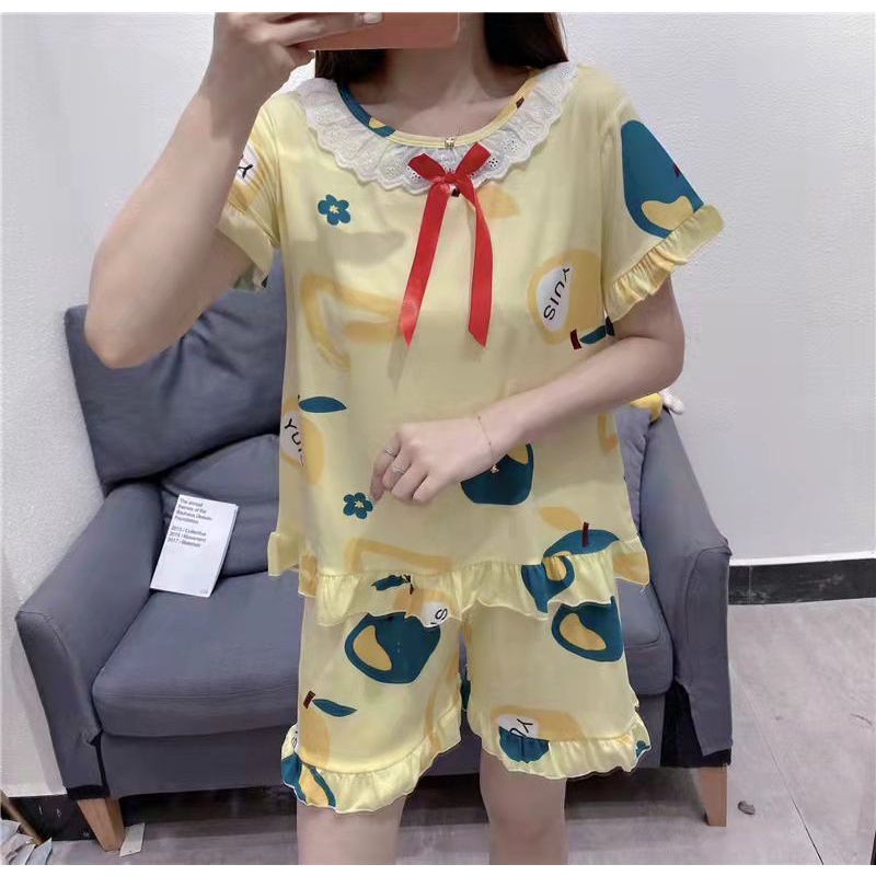 Piyama Import Baju Tidur Import Murah  Piyama Korea / Stelan Baju Wanita Import Hp C11-B