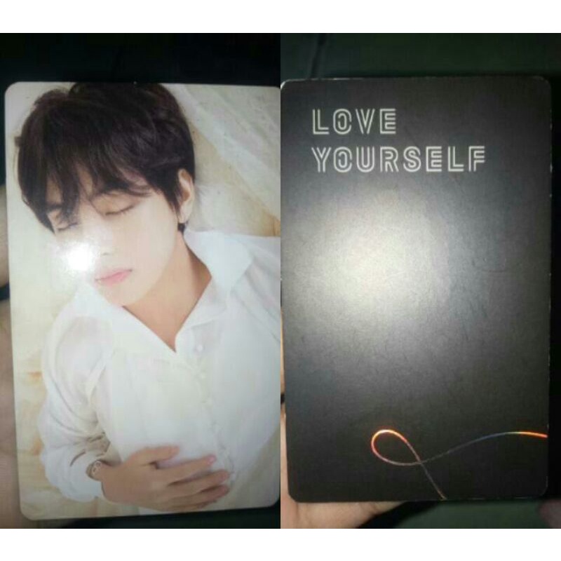 pc official taehyung love yourself tear U