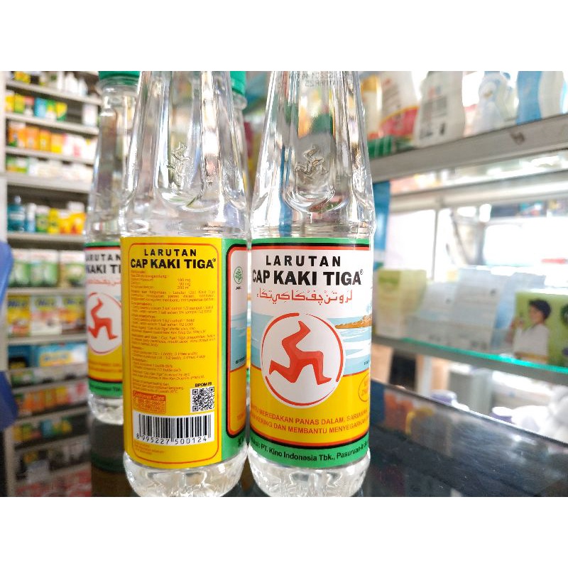 LARUTAN PENYEGAR CAP KAKI 3 BOTOL 200ML