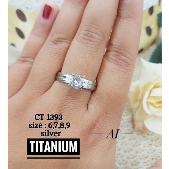 Cincin Titanium/Cincin Cuple/Cincin Cantik/Cincin Fashion