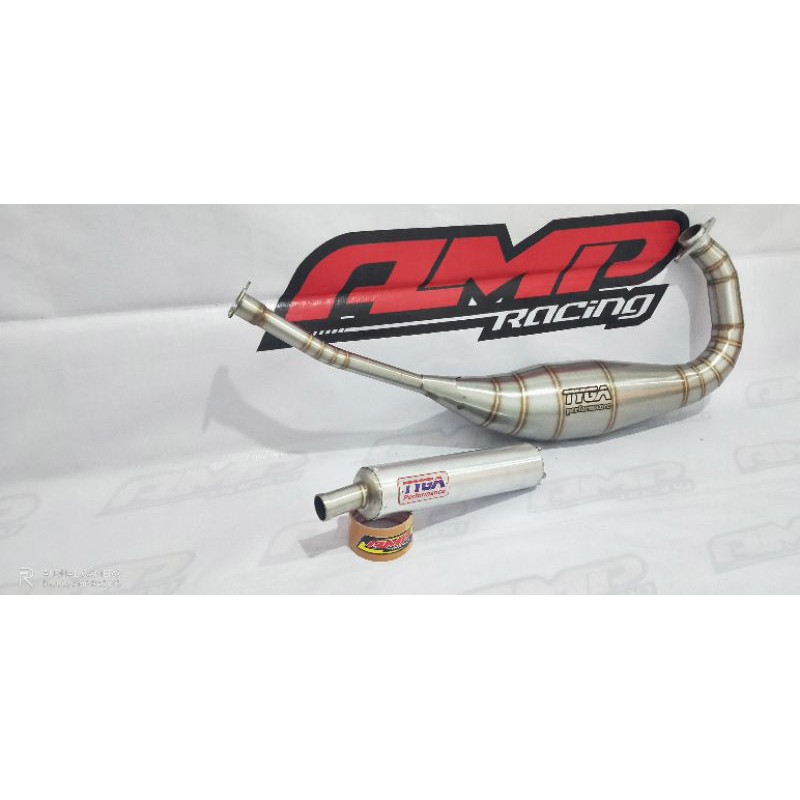 Knalpot Tyga pnp Kawasaki ninja 150 RR - Knalpot racing Kawasaki ninja 150RR