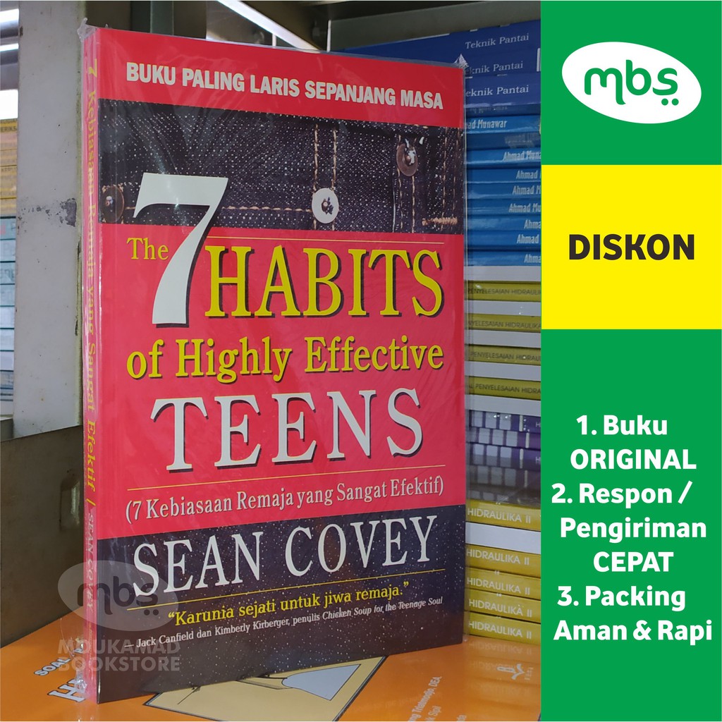 Buku The 7 Habits Highly Effective Teens 7 Kebiasaan Remaja Yang