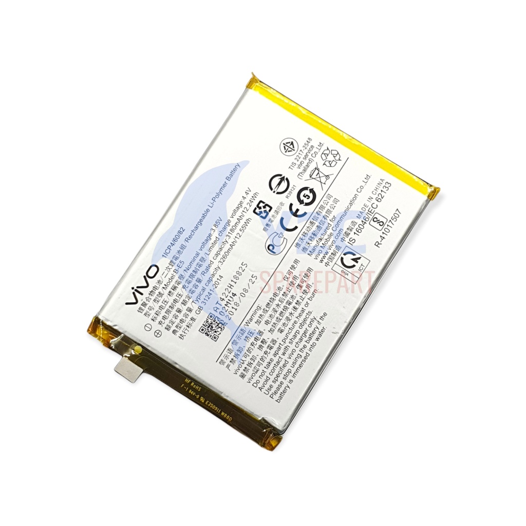 BATERAI  VIVO Y81 / Y83 / B-E5 ORIGINAL OEM / BATRE / BATERE / BATRAI / BATREI / BATU