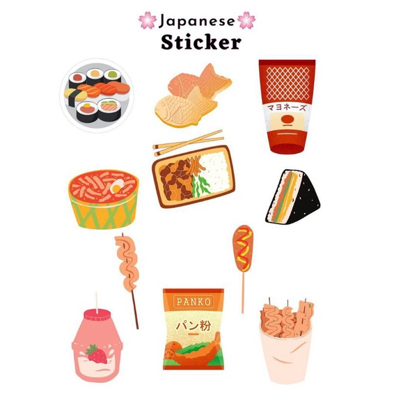 

STICKER murah / Sheet AESTHETIC Japanese sticker