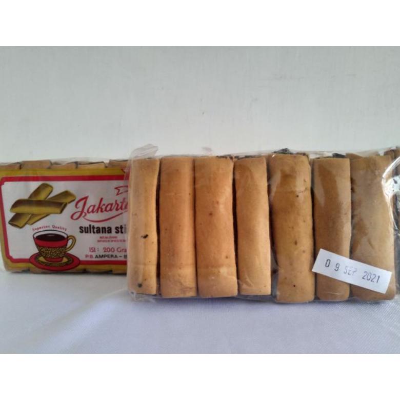 

[DISCOUNT IDG38] BISKUIT SULTANA STICKS JAKARTA Jajanan Legendaris Kota Batu Malang 200 gram Diskon