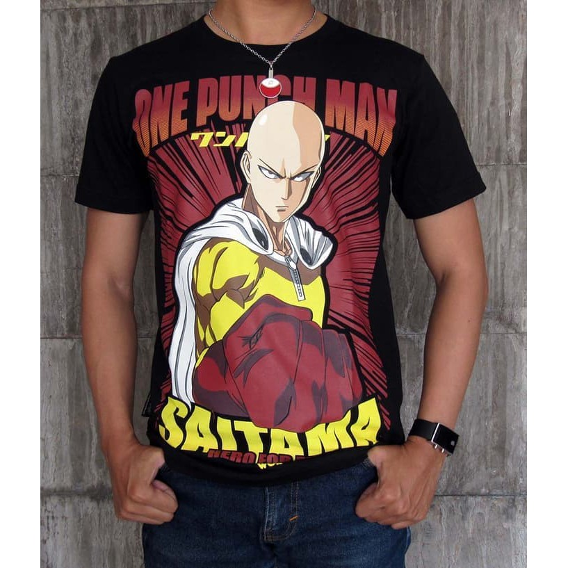 Saitama Anime One Punch Man Baju Kaos GA Shopee Indonesia Saitama Anime One Punch Man Baju Kaos GA Shopee Indonesia