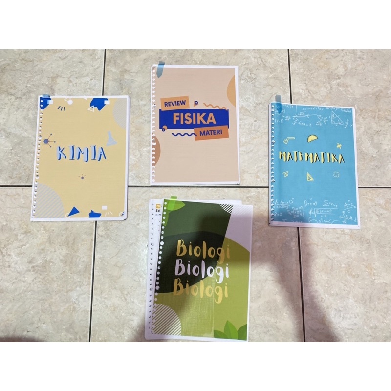 WTS Preloved Rangkuman Materi 78 SAINTEK ( LENGKAP BIOLOGI KIMIA FISIKA MATEMATIKA )