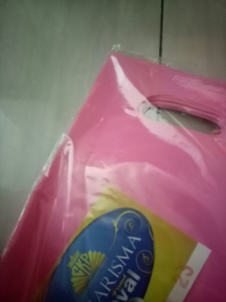 Plastik Olshop Polos 15x23 Isi 50 Lembar/shopping Bag Olshop/kresek Oval Polos