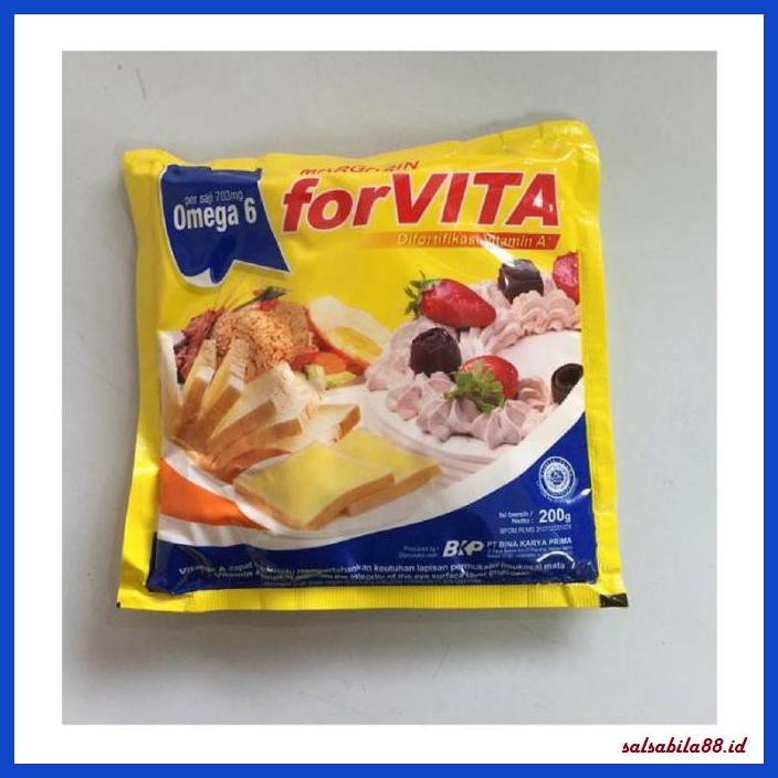 

Rettubagetnem- Mentega Margarin Forvita 200G -Asli-Slii.