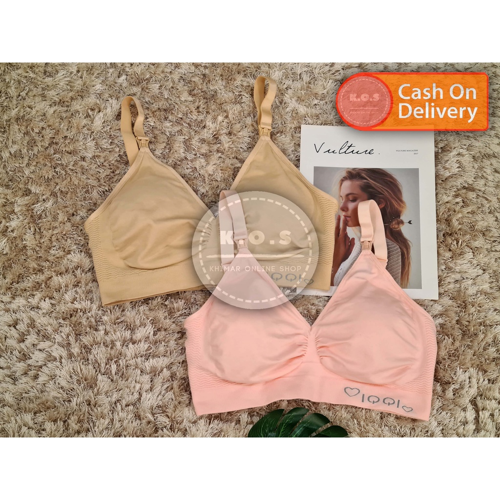 Bra spotbra bahan rajut tanpa kawat size m,l,xl,xxl