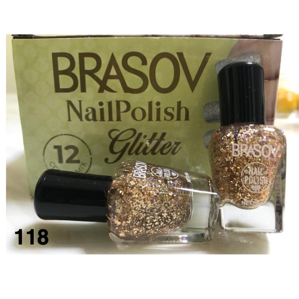 Kutek Gliter Halal Brasov 8ml | Kutek Glitter Cat Kuku Nail Polish Halal BPOM