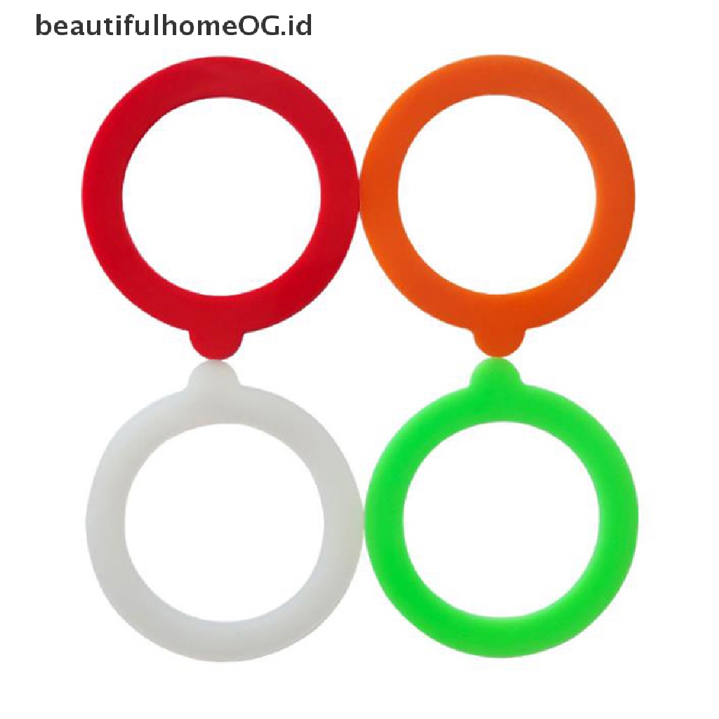 5 Pcs Gasket Pengganti Bahan Silikon Tahan Bocor Untuk Toples Makanan