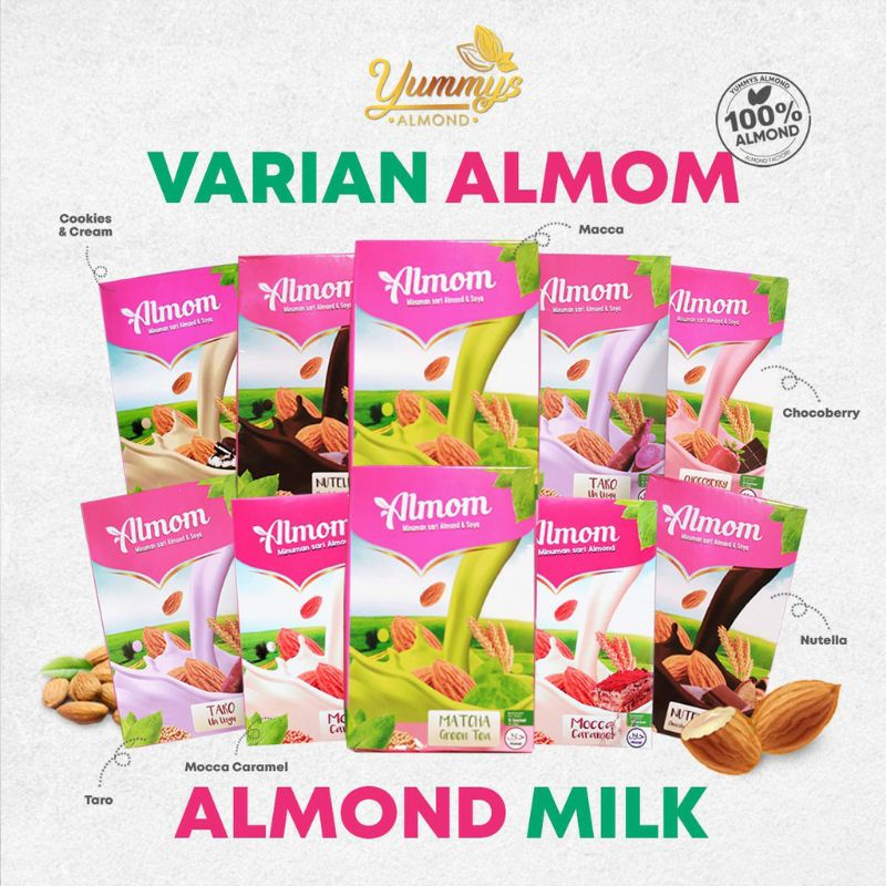 Susu Almond ASI BOOSTER ALMOM AMPUH ASI LANCAR