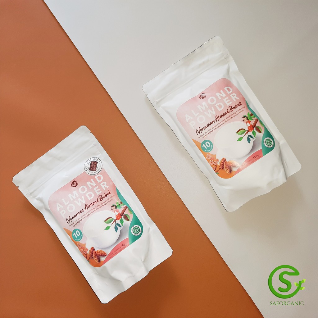 

MYLK Almond Powder / Susu Almond / BPOM Halal / Pelancar Asi / Paket Bundling 2 Pouch