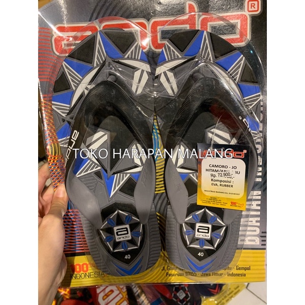 ando camoro jo sandal jepit pria [TOKO HARAPAN MALANG]