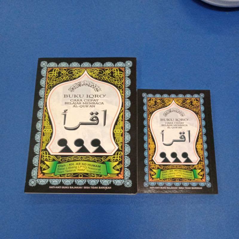 Buku Iqro Warna Hitam
