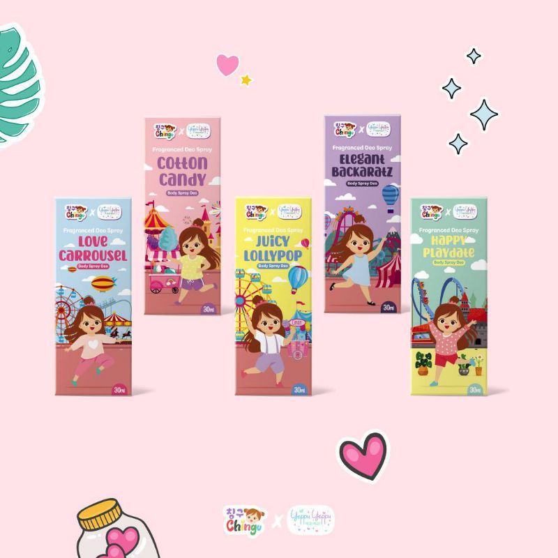 FRAGRANCED DEO SPRAY CHINGU BY KIYOWO